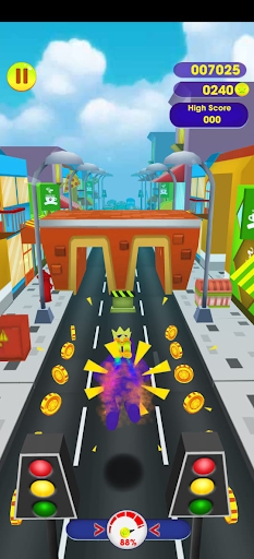 Screenshot Rain bow Friends Subway Run