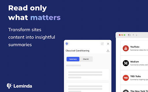 Leminda AI Extension