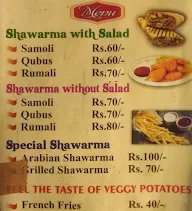 Shawarma Hot and Cool Point menu 1