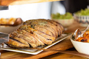 Classic rolled leg of lamb.