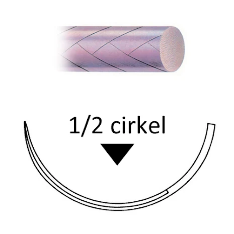 Vicryl Plus 1 CPX 90cm VCP1058H