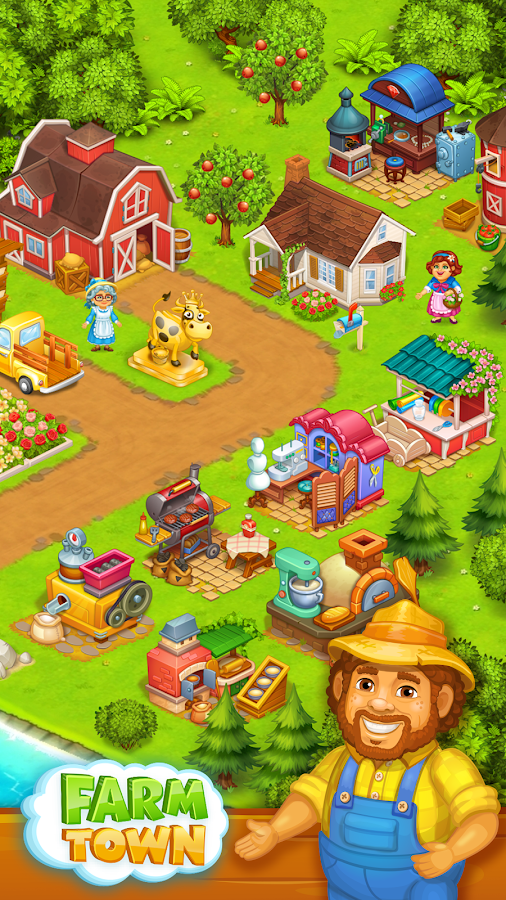   농장 Farm Town™: Happy Day- 스크린샷 