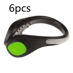 LED schoenclip waarschuwingslampjes voor buiten. Verbeter uw zichtbaarheid en veiligheid bij hardlopen, fietsen of wandelen in het donker.