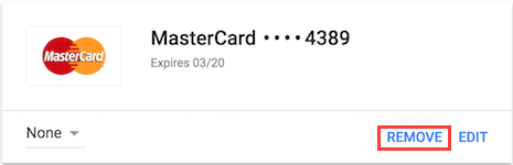 Remove A Payment Method Google Workspace Admin Help