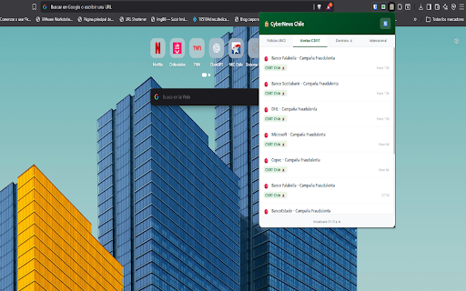 CyberNews Chile screenshot 2
