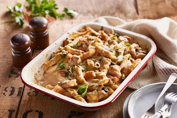 Simple Chicken Pasta Bake recipe