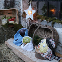 Presepe vegetariano di 