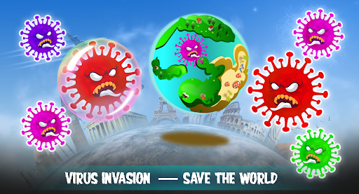 Screenshot Virus War Shooting Game