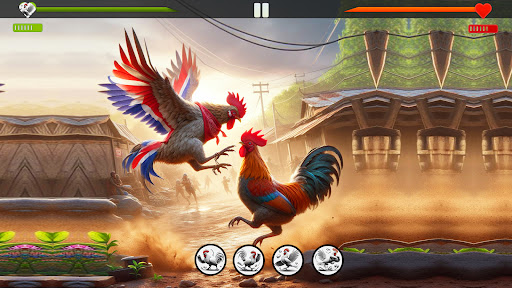 Screenshot Farm Rooster Fighting Chicks 1