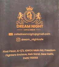 Dream Night Cafe & Dine In menu 1