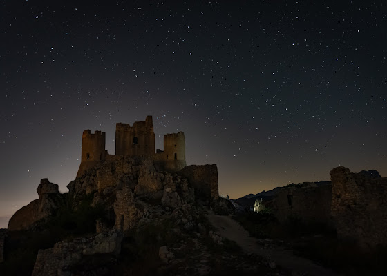 Notte a Rocca Calascio di GuidoP