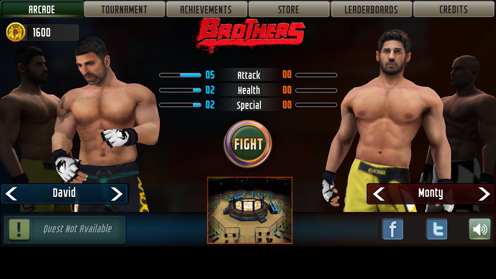   Brothers: Clash of Fighters – Capture d'écran 