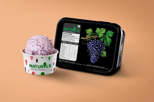 Black Grapes (Medium Fat) Ice Cream