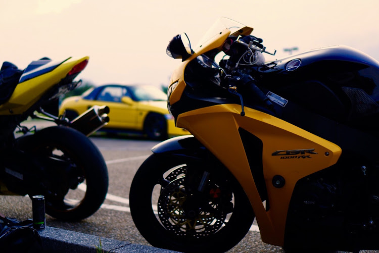 ビートのKIINAI愛車・黄色の愛車の共演・JPF origin・黄昏刻の風景・JPF clean project 協力ライダー様に関するカスタム事例の投稿画像2枚目
