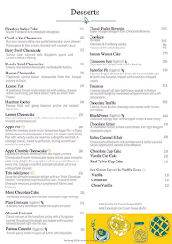 C'est La Vie - Pizzas, Pastas & Burgers menu 1