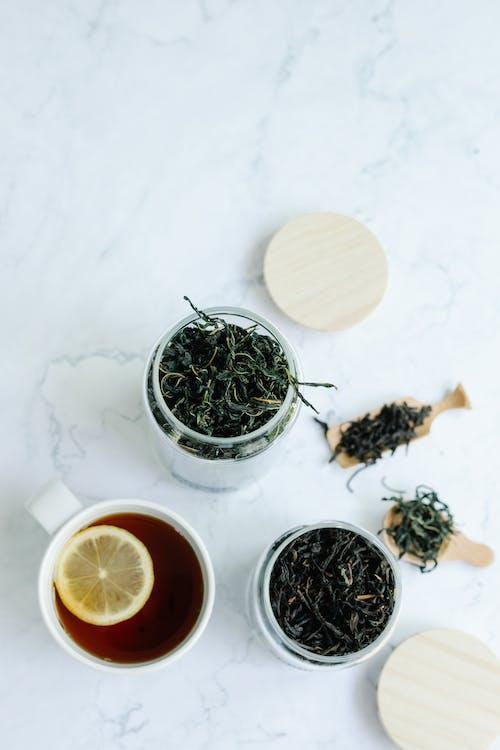 Free Selection of Tea Mixtures Stock Photo