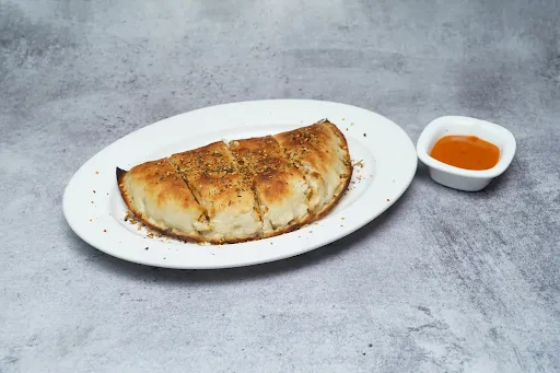 Spicy Supreme Stuffed Garlic Bread