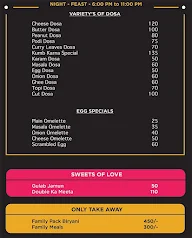 Kumbha Karna Dosa & Chicken menu 2