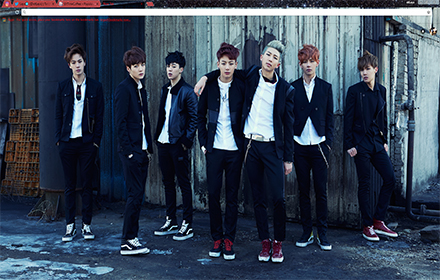 BTS will release its *Red Bullet* THEME K-POP small promo image