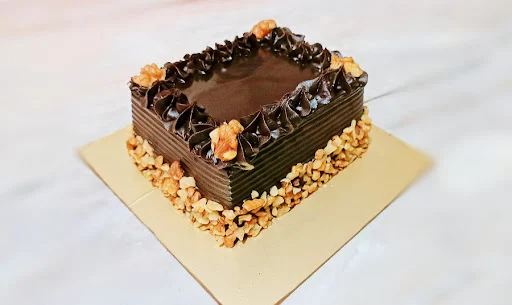 Mini Brownie Walnut Chocolate Couple Cake [250 Gms]
