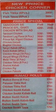 New Prince Chicken Corner menu 4