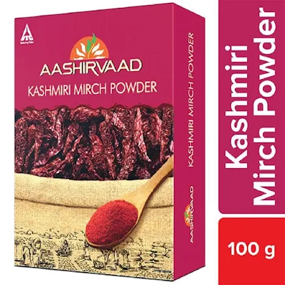 Aashirvaad Kashmiri Mirch 100 Gm - 100g