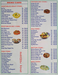 Karavali Deluxe Restaurant menu 1