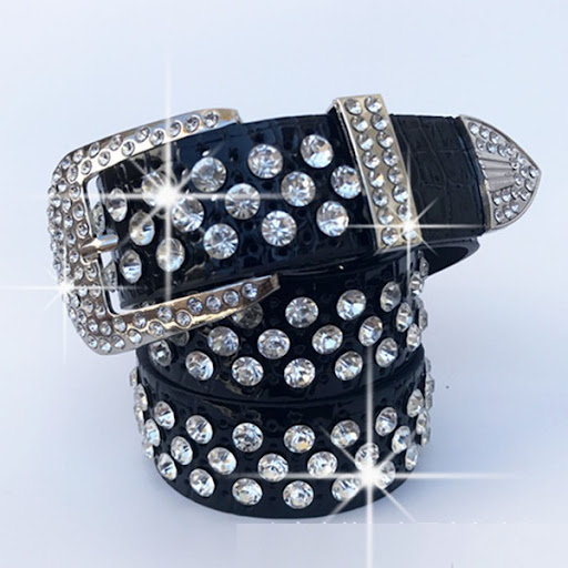 Title 1, Fashionable All-match Wide Cowhide Womens Belt