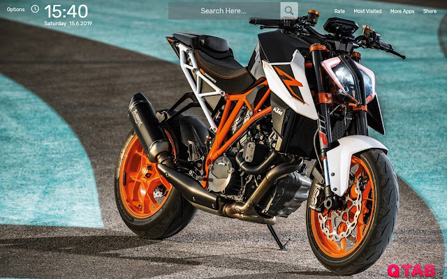 KTM Duke Wallpapers New Tab Theme