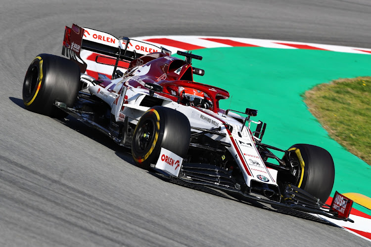 Robert Kubica of Poland driving the Alfa Romeo Racing C39 Ferrari in 2020