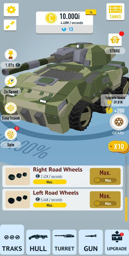Code Triche Idle Tanks 3D APK MOD 5