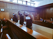 The three men convicted in the muti murder trial of Gabisile Shabane. File image