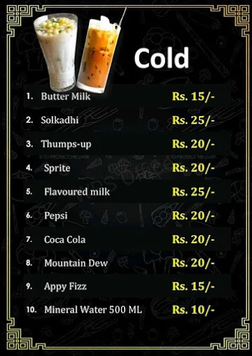 Mathura veg menu 