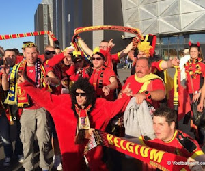 Belgische fans amuseren zich kostelijk in Zweden