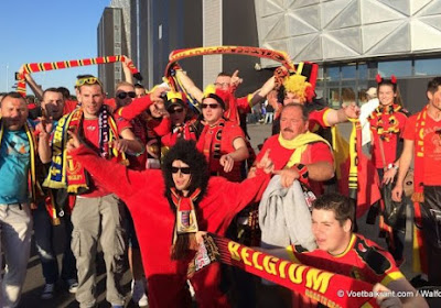 Belgische fans amuseren zich kostelijk in Zweden