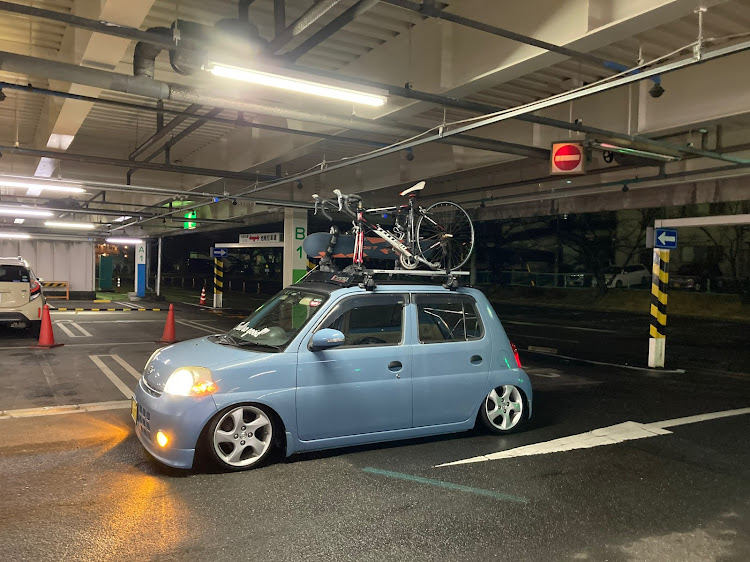 エッセのUSDM・お金がない・サイクルキャリア・地下駐車場・実用性重視に関するカスタム事例の投稿画像3枚目