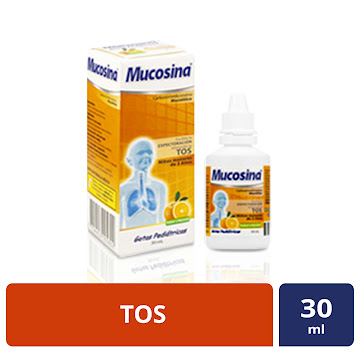 Mucosina Carboximetilcisteina 50 mg Haleon Naranja Frasco x 30 ml  