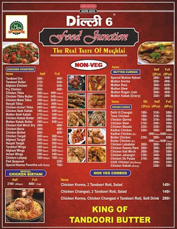 Delhi-6 Food Junction menu 