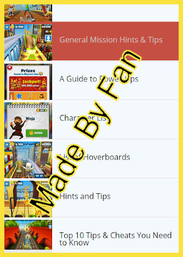 Guide For Subway Surf