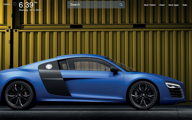 Audi R8 Wallpapers Theme New Tab