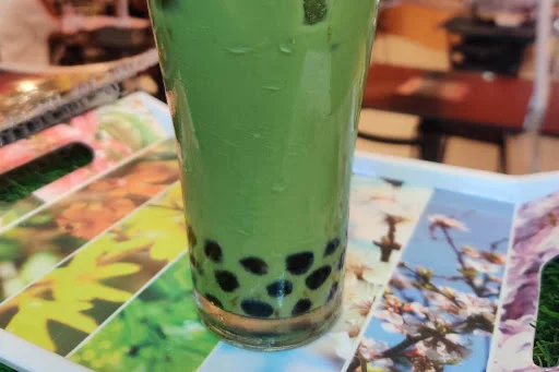 Thai Macha Green Tea Bobba's