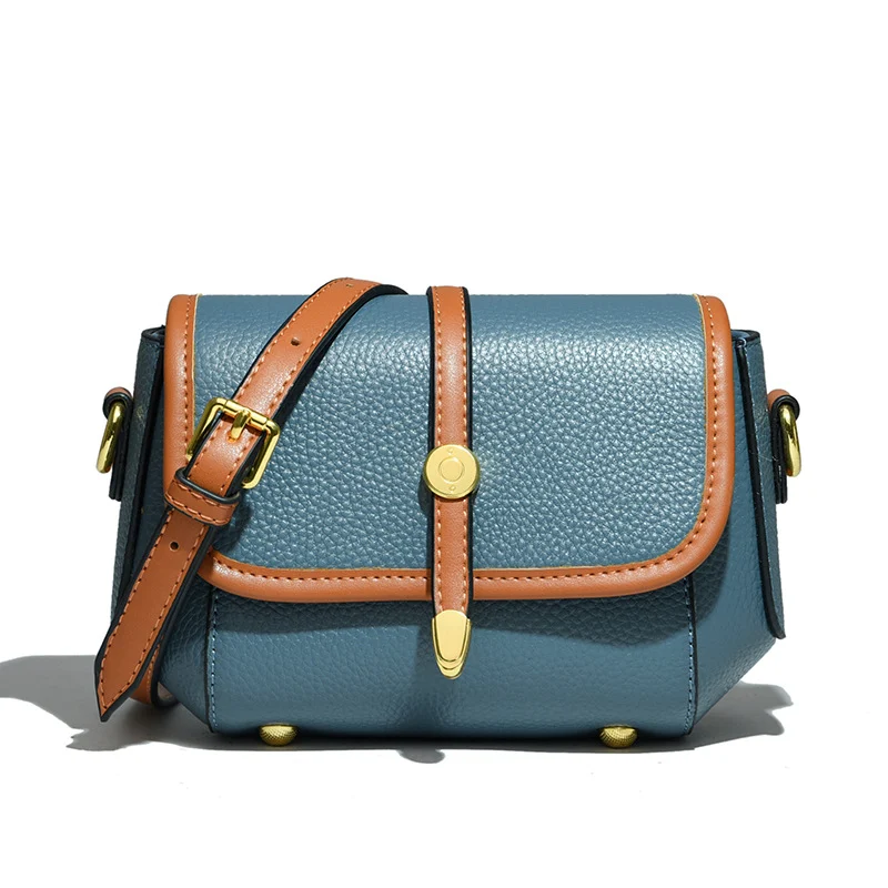 Sac Bandoulière Femme en Cuir, Nouvelle Mode Polyvalente, Design Mono-Épaule, All-Match, Élégant et Pratique pour Toutes les Occasions