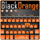 Black Orange Keyboard 10001002 APK Baixar