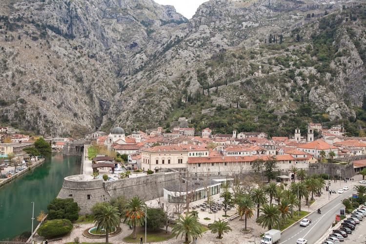 Kotor, a coastal city in Montenegro, as seen from Viking Star. The World Heritage Site has 13,500 residents.