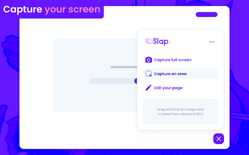 Edit & screenshot your page with SLAP!