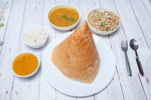 Noodles Dosa (Butter + Paneer )