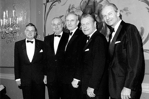 Những người anh em nhà Rockefeller vào năm 1967 (Ảnh: Internet)