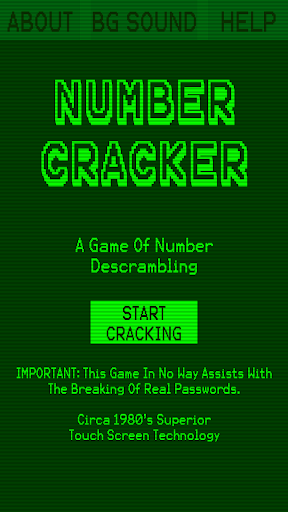 Number Cracker