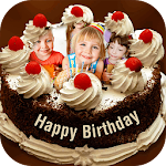 Cover Image of 下载 Name Photo on Birthday Cake 1.0 APK