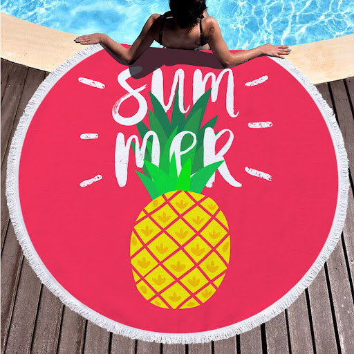 Title 10, Digital printing round beach towel perfect for ...